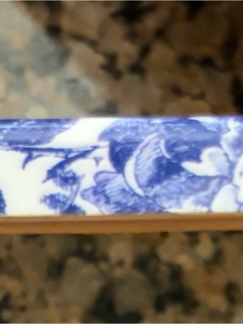 Blue Floral Protective  i Phone 13 Case -

White & Blue floral - Picture 3 of 6